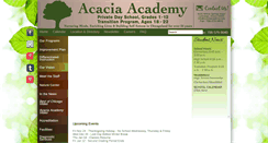 Desktop Screenshot of acaciaacademy.com